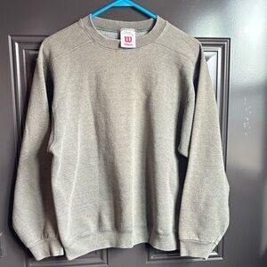 Vintage Wilson olive green Crewneck Sweater for Men size medium